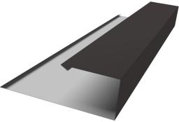 Планка торцевая страховочная Grand Line 0,5 Satin Matt TX RR 32 темно-коричневый (2м) изображение, анонсные картинки товара