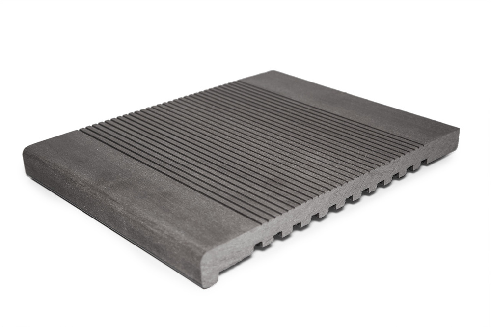 Ступень Grand Line массив 320х22 мм Графит 2м изображение, анонсные картинки товара