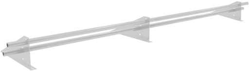 Снегозадержатель трубчатый универсальный Optima плюс RAL 7035 3м изображение, анонсные картинки товара