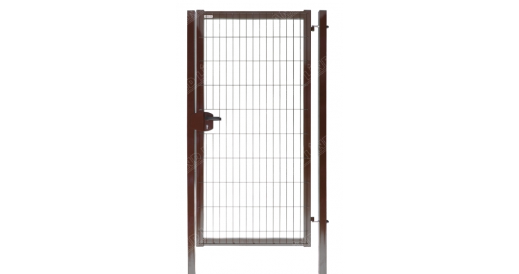 Калитка Medium New Lock 2,03х1 RAL 8017 изображение, анонсные картинки товара