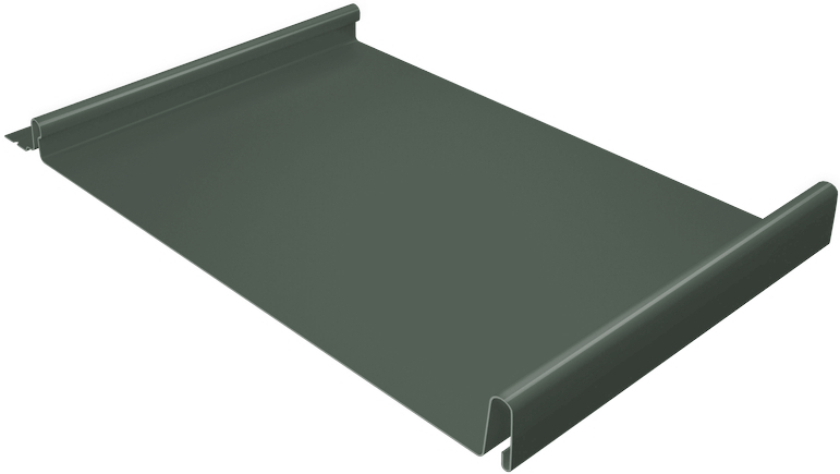 Кликфальц Grand Line 0,5 GreenCoat Pural BT с пленкой на замках RR 11 темно-зеленый (RAL 6020 хромовая зелень) изображение, анонсные картинки товара