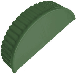 Заглушка торцевая универсальная 125 мм RAL 6002 изображение, анонсные картинки товара