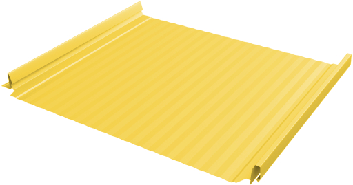 Кликфальц Pro Gofr 0,45 PE RAL 1018 цинково-желтый изображение, анонсные картинки товара