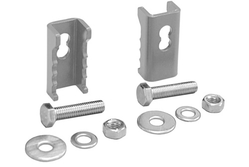 Крепление кронштейна на фальц Grand Line RAL 9006 (комплект) изображение, анонсные картинки товара