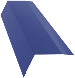 Планка карнизная 100х65 0,45 PE с пленкой RAL 5002 ультрамариново-синий (3м) изображение, анонсные картинки товара