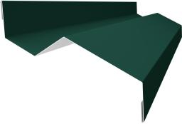Планка примыкания в накладку 25х17х35х17 0,45 Drap RAL 6005 зеленый мох (2м) изображение, анонсные картинки товара