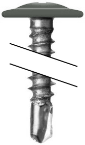 Саморез ПШС 4,2х16 RAL 7010 (1000) изображение, анонсные картинки товара
