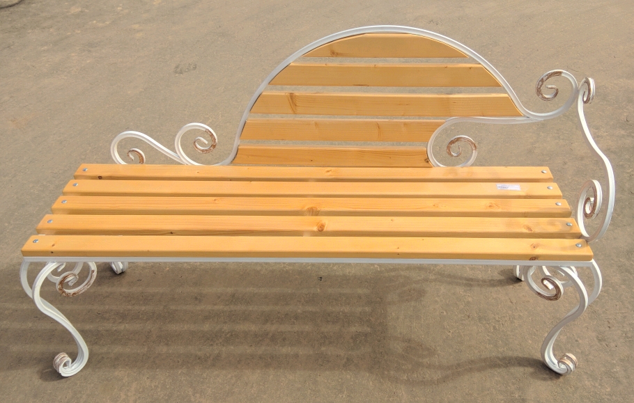 Скамейка №2 (1,5м.) с деревом изображение, анонсные картинки товара