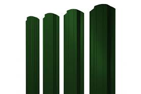 Штакетник Прямоугольный фигурный 0,45 PE RAL 6005 зеленый мох изображение, анонсные картинки товара