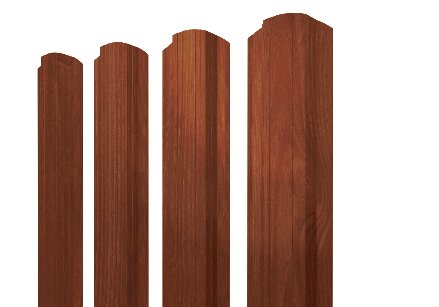 Штакетник Прямоугольный фигурный 0,4 Print Premium Cherry Wood Fresh TwinColor изображение, анонсные картинки товара