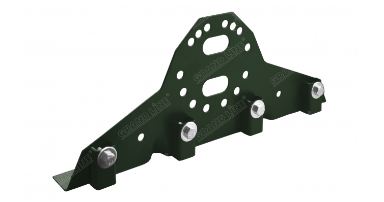 Кронштейн универсальный Grand Line для фальцевой кровли RAL 6020 изображение, анонсные картинки товара