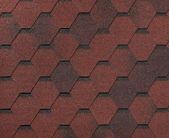 RoofShield черепица Фемили Эко Лайт Стандарт (3м2) Красный с оттенением изображение, анонсные картинки товара