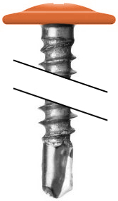 Саморез ПШС 4,2х19 RAL 2008 (1000) изображение, анонсные картинки товара