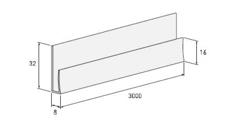 Стартовая планка для отделочных панелей Vox изображение, анонсные картинки товара