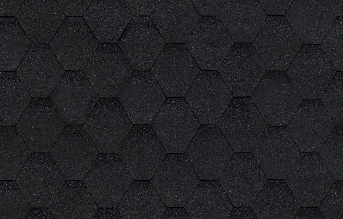 Черепица гибкая Технониколь Оптима Соната черный изображение, анонсные картинки товара