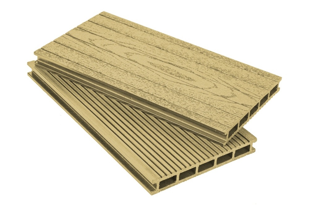 Террасная доска Grand Line 160мм вельвет и тиснение Золотой 4м (БШТ) изображение, анонсные картинки товара