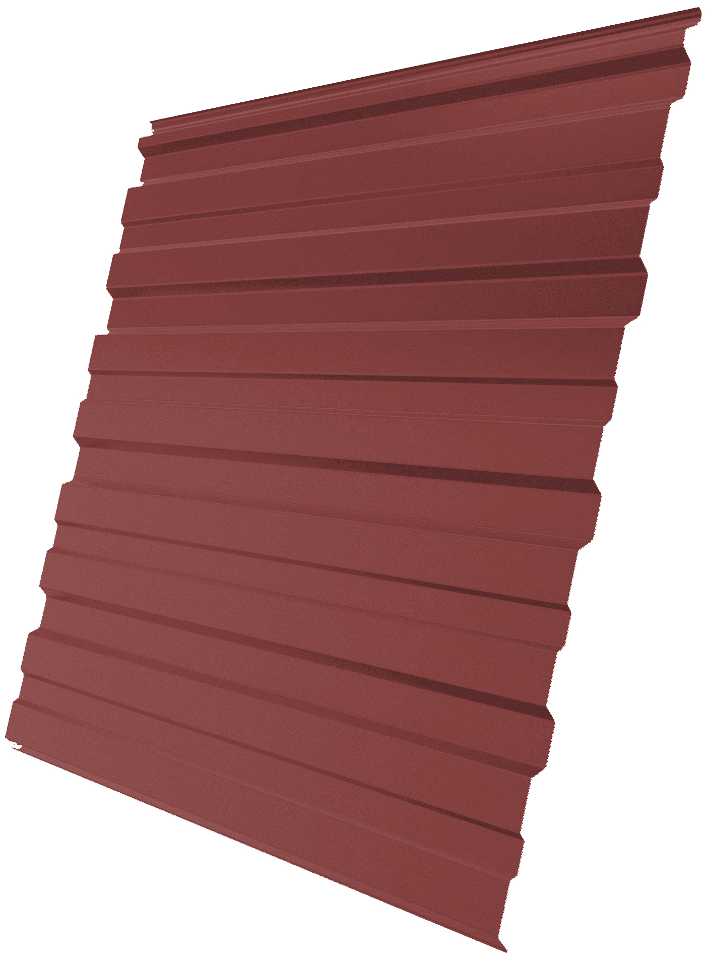 Профнастил С10R 0,7 PE RAL 3011 коричнево-красный изображение, анонсные картинки товара