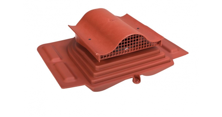 Вентиль кровельный универс. PELTI - KTV красный изображение, анонсные картинки товара