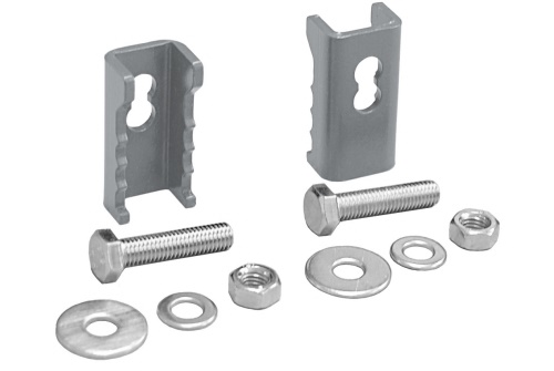 Крепление кронштейна на фальц Grand Line RAL 7045 (комплект) изображение, анонсные картинки товара