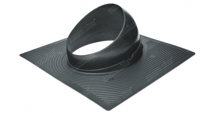 Проходной элемент Krovent Base-VT 125/150 черный изображение, анонсные картинки товара