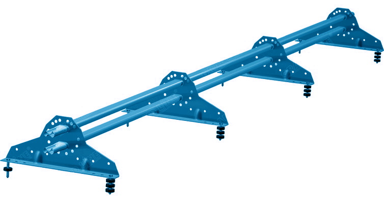 Снегозадержатель NEW трубчатый Grand Line RAL 5017 3м изображение, анонсные картинки товара
