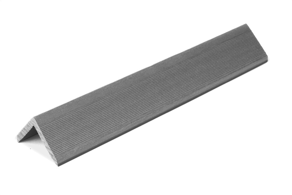 Уголок ДПК Grand Line внешний 50х50мм Серый 3м изображение, анонсные картинки товара