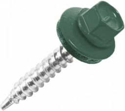 Саморез кровельный Daxmer 4,8х35 RAL 6005 (250) сверло №1 изображение, анонсные картинки товара