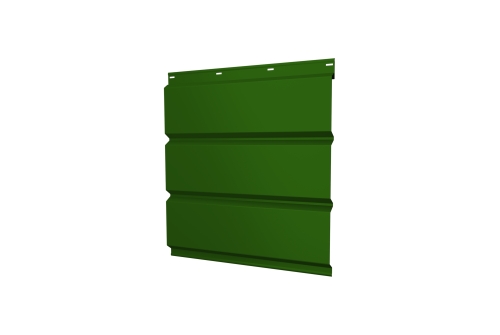 Софит металлический без перфорации 0,45 PE с пленкой RAL 6002 лиственно-зеленый изображение, анонсные картинки товара