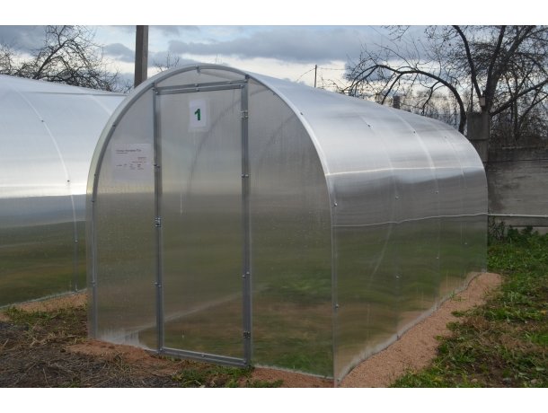 Работа монтаж теплицы на землю 6м "Агросфера - Мини" (1,64*1,66м) изображение, анонсные картинки товара