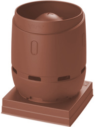 FLOW160S вентиляционный выход + основание 300x300 кирпичный изображение, анонсные картинки товара