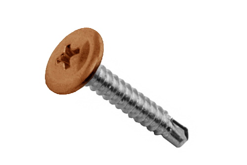 Саморез ПШ 4,2х16 RAL 8001 (1000) изображение, анонсные картинки товара