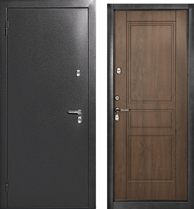 Дверь металлическая 601 Термо 4010 ТЕМ ДУБ 980 L Наружняя изображение, анонсные картинки товара