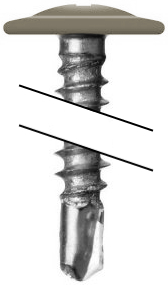 Саморез ПШС 4,2х19 RAL 7002 (1000) изображение, анонсные картинки товара