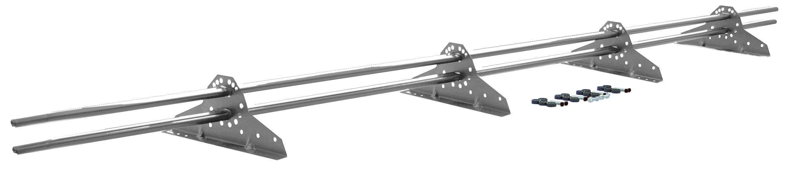 Труба снегозадержателя NEW Grand Line RAL 9006 3м изображение, анонсные картинки товара