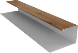 Планка П-образная БХ new 0,45 Print Premium Pine Wood Fresh (3м) изображение, анонсные картинки товара