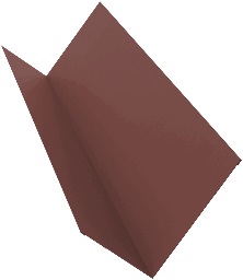 Планка примыкания 90х140 0,5 GreenCoat Pural BT, matt RR 29 красный (RAL 3009 оксидно-красный) (3м) изображение, анонсные картинки товара