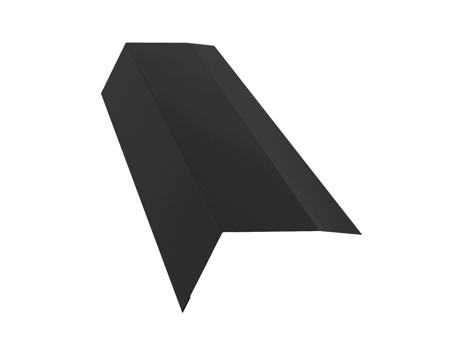 Планка карнизная 100х65 0,5 Velur X RAL 9005 черный (2м) изображение, анонсные картинки товара