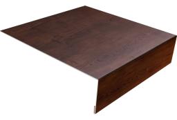 Планка лобовая/околооконная простая 190х50 0,45 Print Premium Cherry Wood Fresh TwinColor (2м) изображение, анонсные картинки товара
