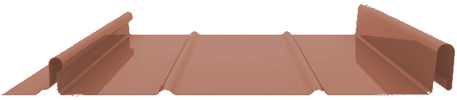 Кликфальц Line 0,45 PE RAL 8004 терракота изображение, анонсные картинки товара