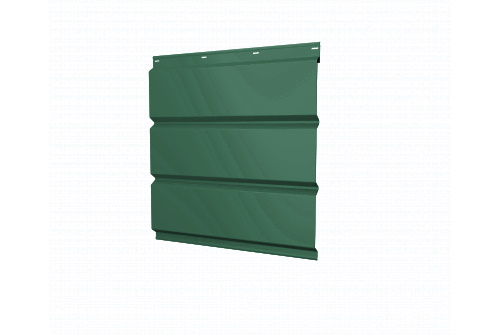 Софит металлический без перфорации 0,5 GreenCoat Pural matt с пленкой RR 11 темно-зеленый (RAL 6020 хромовая зелень) изображение, анонсные картинки товара