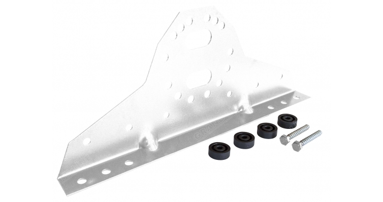 Кронштейн снегозадержателя NEW Grand Line RAL 9003 изображение, анонсные картинки товара