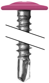 Саморез ПШС 4,2х19 RAL 4010 (1000) изображение, анонсные картинки товара