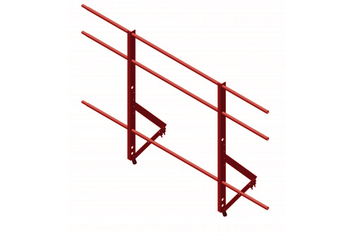Ограждение кровельное Optima 1,2х2м RAL 3020 изображение, анонсные картинки товара