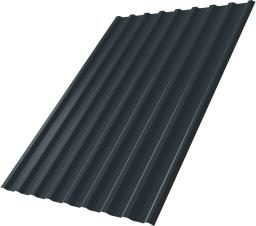 Профнастил С20R 0,5 Satin RAL 7016 антрацитово-серый изображение, анонсные картинки товара