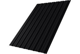 Профнастил С10R 0,5 Satin RAL 9005 черный изображение, анонсные картинки товара