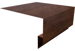 Планка околооконная сложная 200х75х18 (j-фаска) 0,45 Print Premium Cherry Wood Fresh TwinColor (3м) изображение, анонсные картинки товара