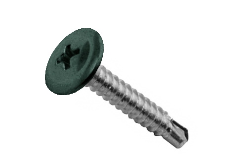 Саморез ПШ 4,2х25 RAL 6020 (500) изображение, анонсные картинки товара