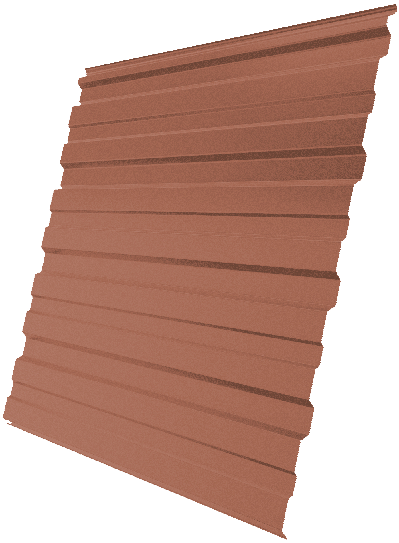 Профнастил С10R 0,45 Drap TX RAL 8004 терракота изображение, анонсные картинки товара