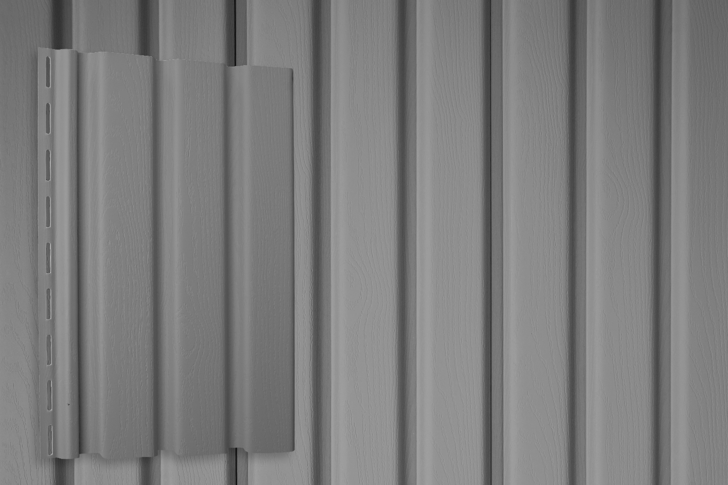Сайдинг Рейка Grand Line Standart серый (3,0м) изображение, анонсные картинки товара