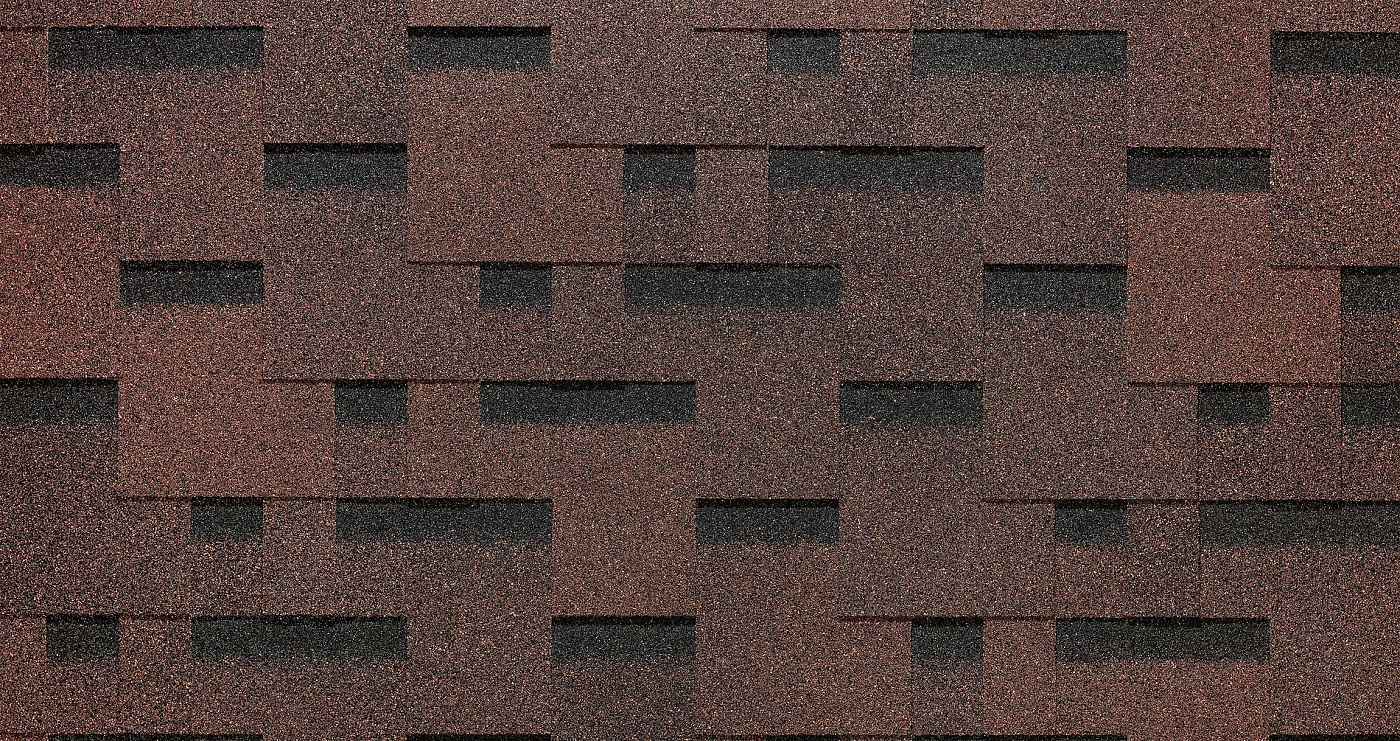 Гибкая черепица Döcke PIE EUROPA/ MATRIX/ Коричневый изображение, анонсные картинки товара